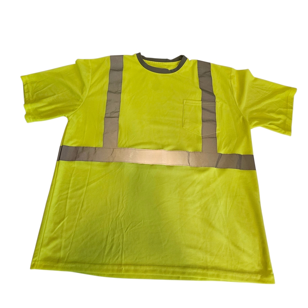 PIP Protective Industrial Products Men's Reflective T-Shirt Size: XL 312-1200LY